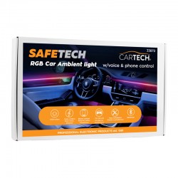 Cartech AMBIENT RGB CAR INTERIOR LIGHT KIT W/VOICE AND PHONE