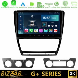 Bizzar G+ Series Skoda Octavia 5 8core Android12 6+128GB Navigation Multimedia Tablet 10