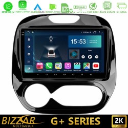 Bizzar G+ Series Renault Captur 2013-2019 (Auto AC) 8core Android12 6+128GB Navigation Multimedia Tablet 9