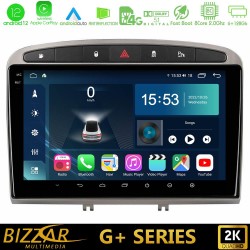 Bizzar G+ Series Peugeot 308/RCZ 8core Android12 6+128GB Navigation Multimedia Tablet 9