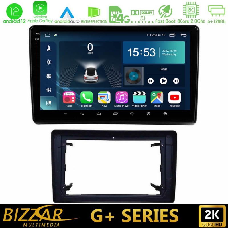 Bizzar G+ Series Chrysler / Dodge / Jeep 8core Android12 6+128GB Navigation Multimedia Tablet 10