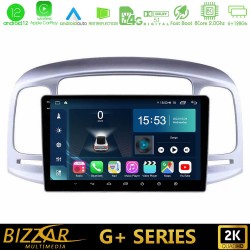 Bizzar G+ Series Hyundai Accent 2006-2011 8core Android12 6+128GB Navigation Multimedia Tablet 9