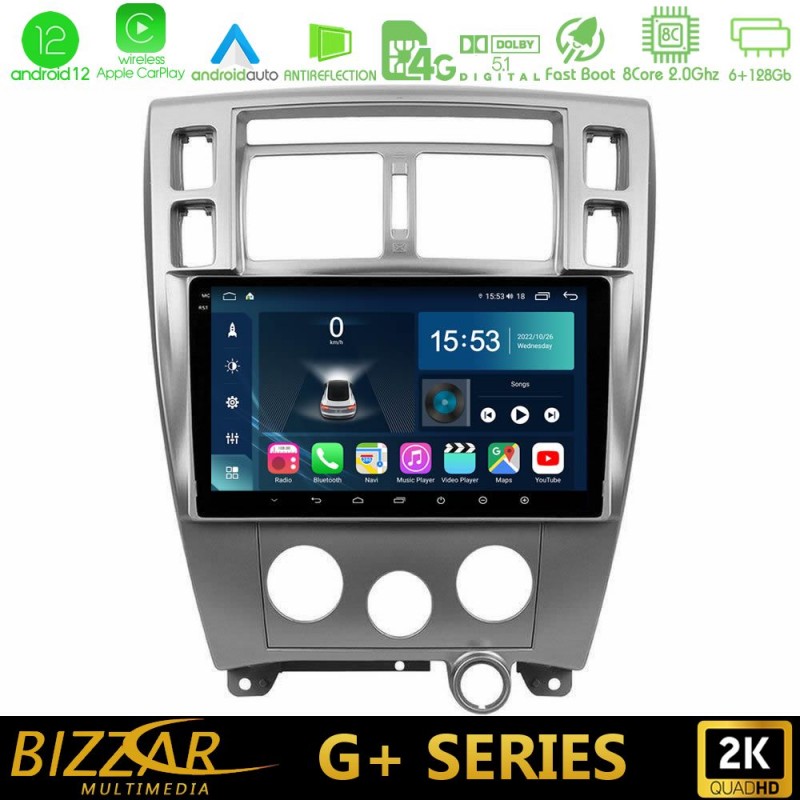 Bizzar G+ Series Hyundai Tucson 8core Android12 6+128GB Navigation Multimedia Tablet 10