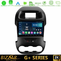 Bizzar G+ Series Ford Ranger 2012-2016 8core Android12 6+128GB Navigation Multimedia Tablet 9