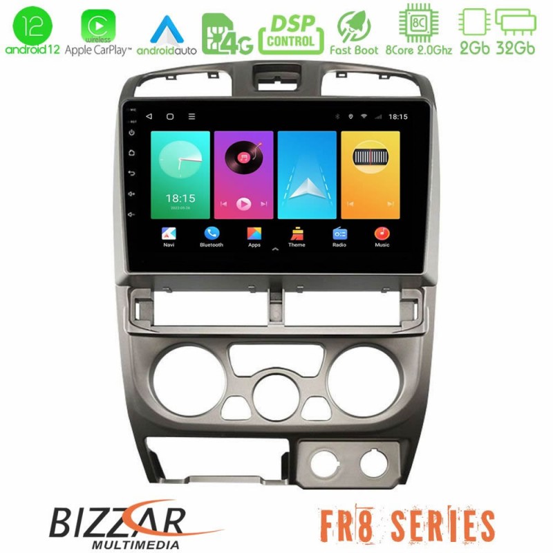 Bizzar FR8 Series Isuzu D-Max 2004-2006 8core Android13 2+32GB Navigation Multimedia Tablet 9