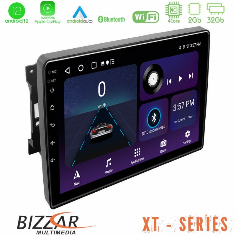 Bizzar XT Series Chrysler / Dodge / Jeep 4Core Android12 2+32GB Navigation Multimedia Tablet 10