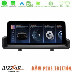 Bizzar Plus Edition BMW 3 series E90 (χωρίς εργ.οθόνη) Android13 8Core (8+128GB) Navigation Multimedia 10.25″ HD Anti-reflection