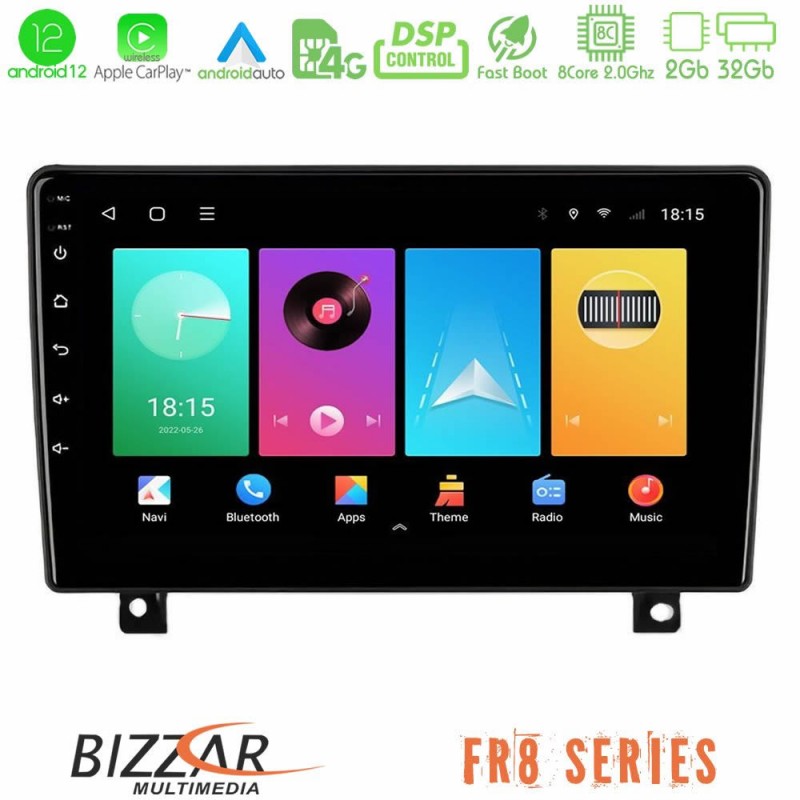 Bizzar FR8 Series Opel Astra H 8Core Android13 2+32GB Navigation Multimedia Tablet 9