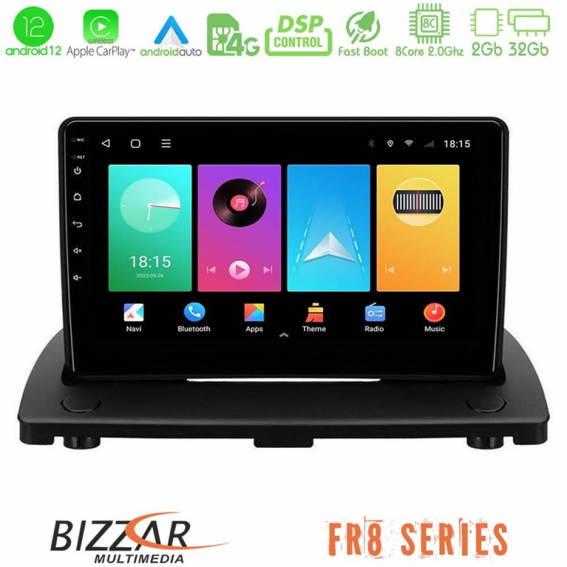 Bizzar FR8 Series Volvo XC90 2006-2014 8Core Android13 2+32GB Navigation Multimedia Tablet 9