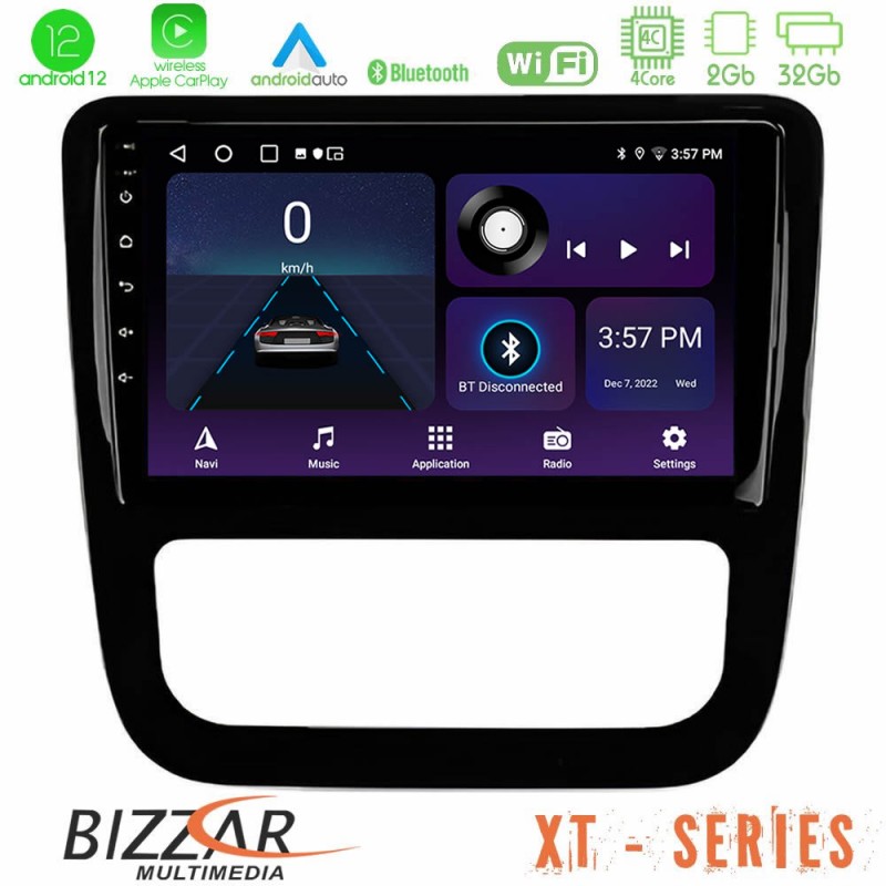 Bizzar XT Series VW Scirocco 2008-2014 4Core Android12 2+32GB Navigation Multimedia Tablet 9