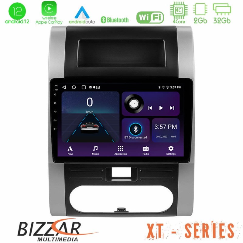 Bizzar XT Series Nissan X-Trail T31 4Core Android12 2+32GB Navigation Multimedia Tablet 10