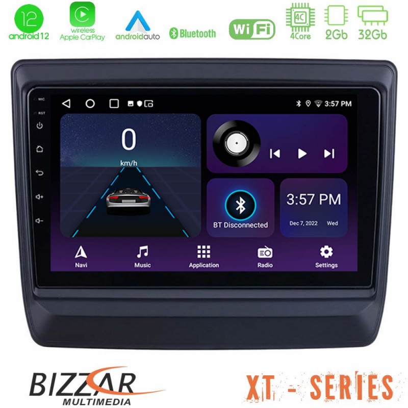 Bizzar XT Series Isuzu D-MAX 2020-2023 4Core Android12 2+32GB Navigation Multimedia Tablet 9