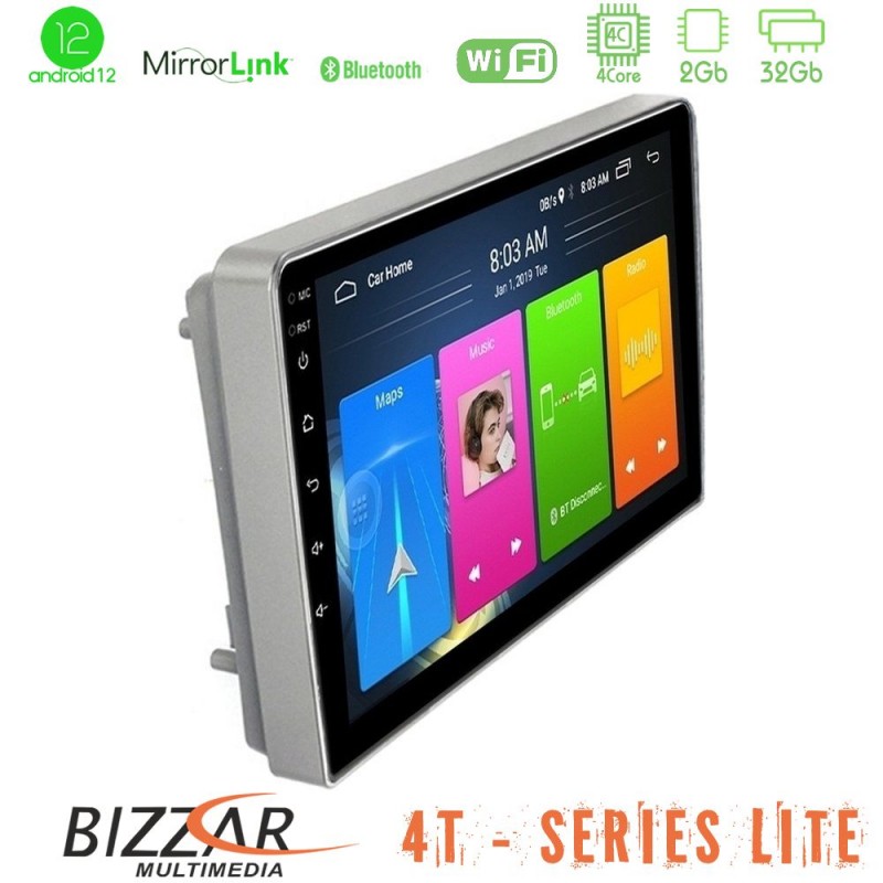 Bizzar 4T Series Opel Astra/Corsa/Antara/Zafira 4Core Android13 2+32GB Navigation Multimedia Tablet 9