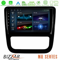 Bizzar M8 Series VW Scirocco 2008-2014 8Core Android13 4+32GB Navigation Multimedia Tablet 9