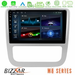 Bizzar M8 Series VW Scirocco 2008-2014 8Core Android13 4+32GB Navigation Multimedia Tablet 9