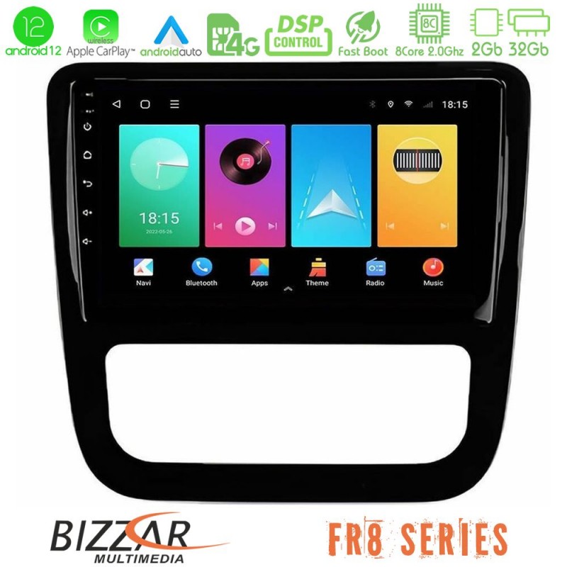 Bizzar FR8 Series FR8 Series VW Scirocco 2008-2014 8Core Android13 2+32GB Navigation Multimedia Tablet 9