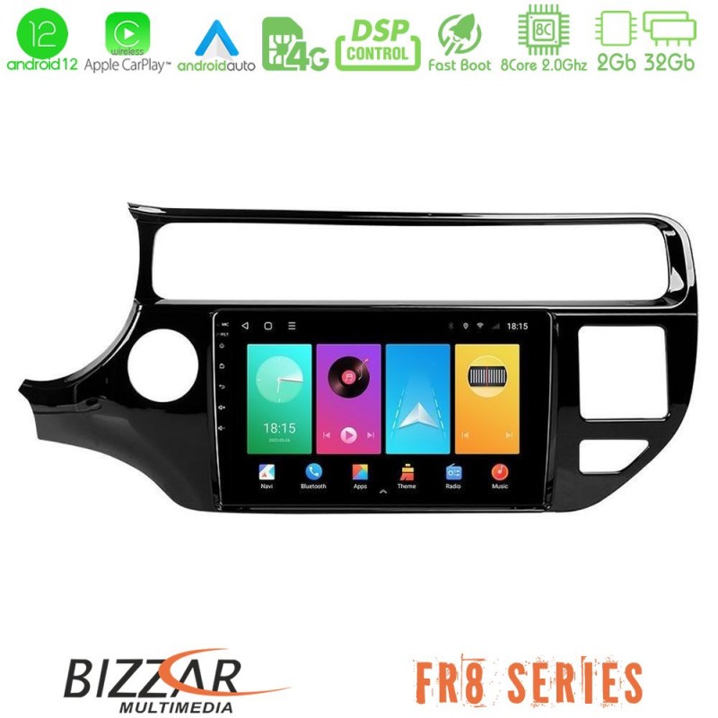 Bizzar FR8 Series Kia Rio 2015-2017 8core Android13 2+32GB Navigation Multimedia Tablet 9