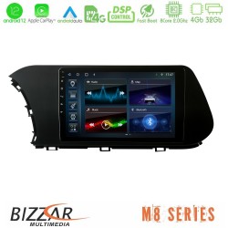 Bizzar M8 Series Hyundai i20 2021-2024 8core Android13 4+32GB Navigation Multimedia Tablet 10