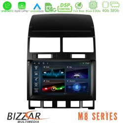 Bizzar M8 Series VW Touareg 2002 – 2010 8core Android13 4+32GB Navigation Multimedia Tablet 9