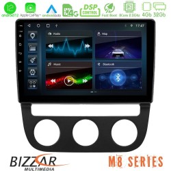 Bizzar M8 Series VW Jetta 8core Android13 4+32GB Navigation Multimedia Tablet 10