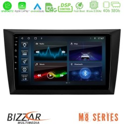 Bizzar M8 Series Vw Golf 6 8core Android13 4+32GB Navigation Multimedia Tablet 9