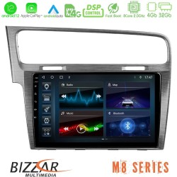 Bizzar M8 Series VW GOLF 7 8core Android13 4+32GB Navigation Multimedia Tablet 10