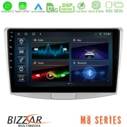 Bizzar M8 Series VW Passat 8core Android13 4+32GB Navigation Multimedia Tablet 10