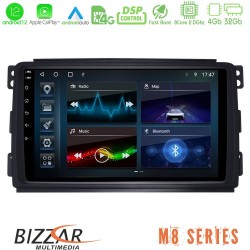 Bizzar M8 Series Smart 451 8core Android13 4+32GB Navigation Multimedia Tablet 9