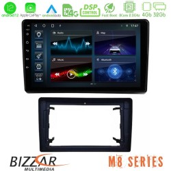 Bizzar M8 Series Chrysler / Dodge / Jeep 8core Android13 4+32GB Navigation Multimedia Tablet 10