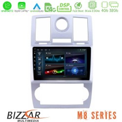 Bizzar M8 Series Chrysler 300C 8core Android13 4+32GB Navigation Multimedia Tablet 9