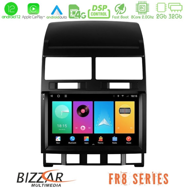 Bizzar FR8 Series VW Touareg 2002 – 2010 8core Android13 2+32GB Navigation Multimedia Tablet 9