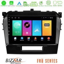 Bizzar FR8 Series Suzuki Vitara 2015-2021 8core Android13 2+32GB Navigation Multimedia Tablet 9