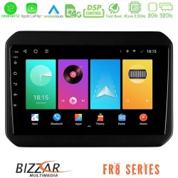 Bizzar FR8 Series Suzuki Ignis 8core Android13 2+32GB Navigation Multimedia Tablet 9