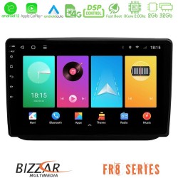 Bizzar FR8 Series Skoda Fabia 2007-2014 8core Android 11 2+32GB Navigation Multimedia Tablet 10