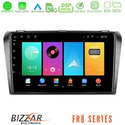 Bizzar FR8 Series Mazda 3 2004-2009 8core Android13 2+32GB Navigation Multimedia Tablet 9