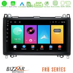 Bizzar FR8 Series Mercedes A/B/Vito/Sprinter Class 8core Android13 2+32GB Navigation Multimedia 9