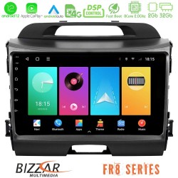 Bizzar FR8 Series Kia Sportage 8core Android13 2+32GB Navigation Multimedia Tablet 9