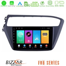 Bizzar FR8 Series Hyundai i20 8core Android13 2+32GB Navigation Multimedia Tablet 9