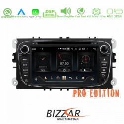 Bizzar Pro Edition Ford 2007-&gt; Android 10 8core Navigation Multimedia (Μαύρο Χρώμα)