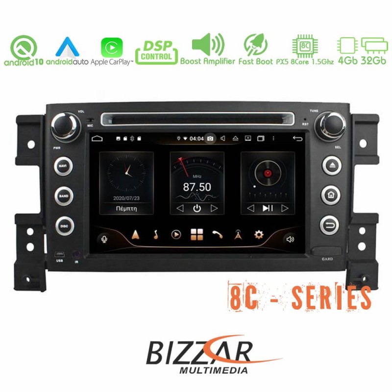 Bizzar Pro Edition Suzuki Grand Vitara Android 10 8core Navigation Multimedia