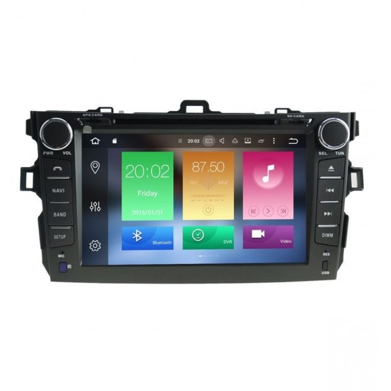 Bizzar Toyota Corolla Android Pie 9.0 8core Navigation Multimedia