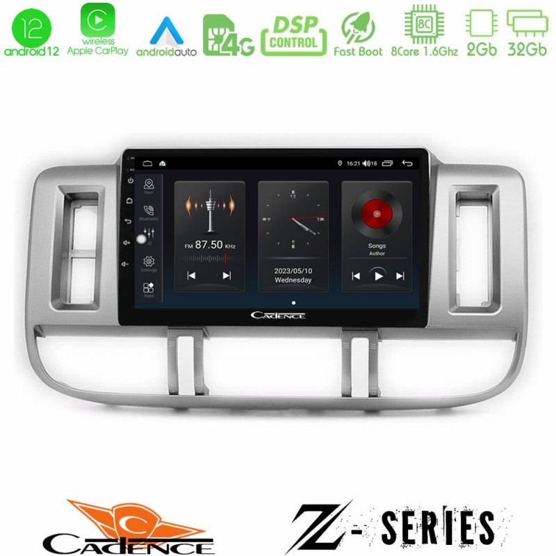 Cadence Z Series Nissan X-Trail (T30) 2000-2003 8core Android12 2+32GB Navigation Multimedia Tablet 9