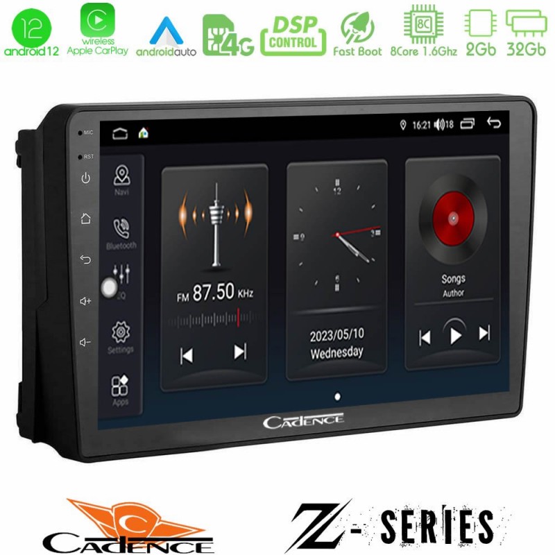 Cadence Z Series Ford 2007-&gt; 8core Android12 2+32GB Navigation Multimedia Tablet 9