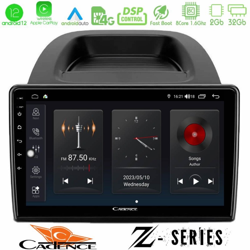 Cadence Z Series Ford Ecosport 2018-2020 8core Android12 2+32GB Navigation Multimedia Tablet 10