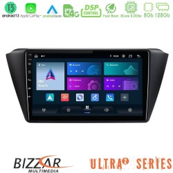 Bizzar Ultra Series Skoda Fabia 2015-2021 8core Android13 8+128GB Navigation Multimedia Tablet 9