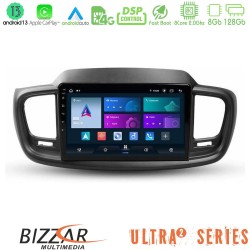 Bizzar Ultra Series Kia Sorento 2018-2021 8Core Android13 8+128GB Navigation Multimedia Tablet 9