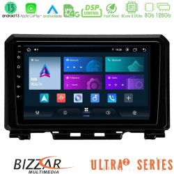 Bizzar Ultra Series Suzuki Jimny 2018-2022 8core Android13 8+128GB Navigation Multimedia Tablet 9