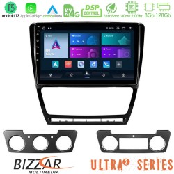 Bizzar Ultra Series Skoda Octavia 5 8core Android13 8+128GB Navigation Multimedia Tablet 10