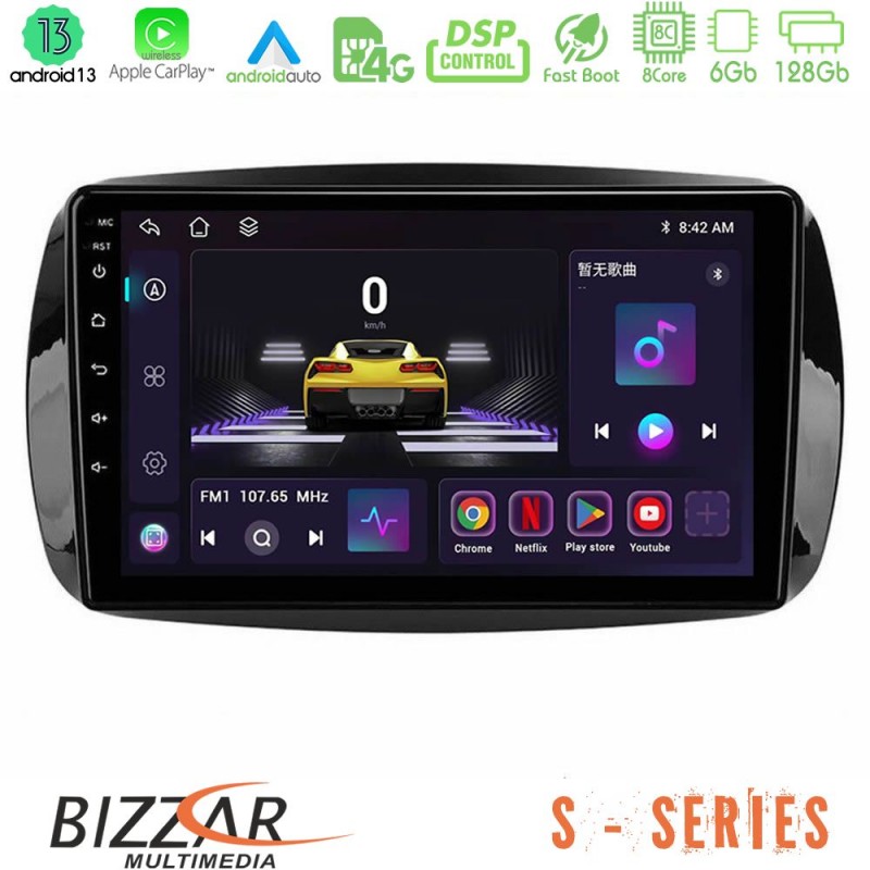 Bizzar S Series Smart 453 8core Android13 6+128GB Navigation Multimedia Tablet 9