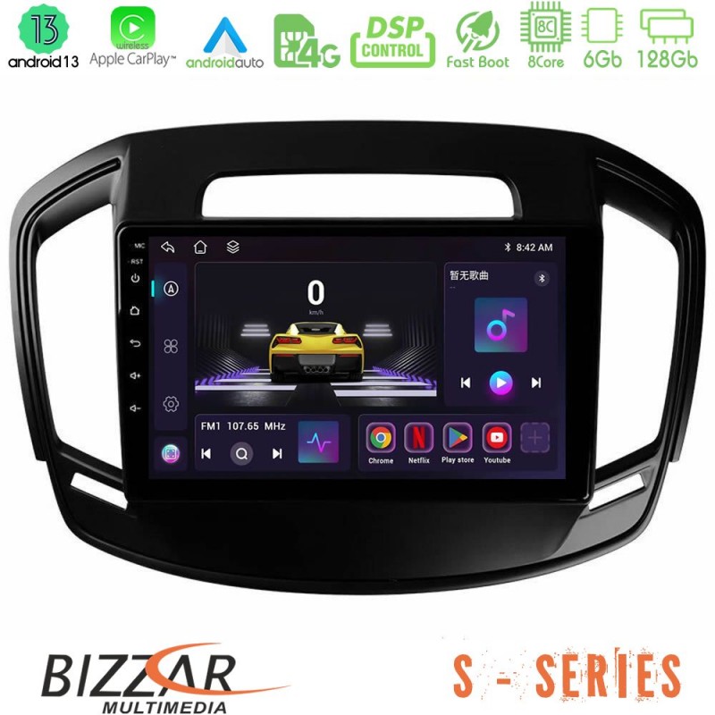 Bizzar S Series Opel Insignia 2014-2017 8core Android13 6+128GB Navigation Multimedia Tablet 9